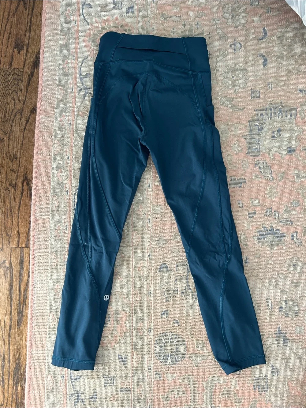 lululemon athletica navy high-waist leggings